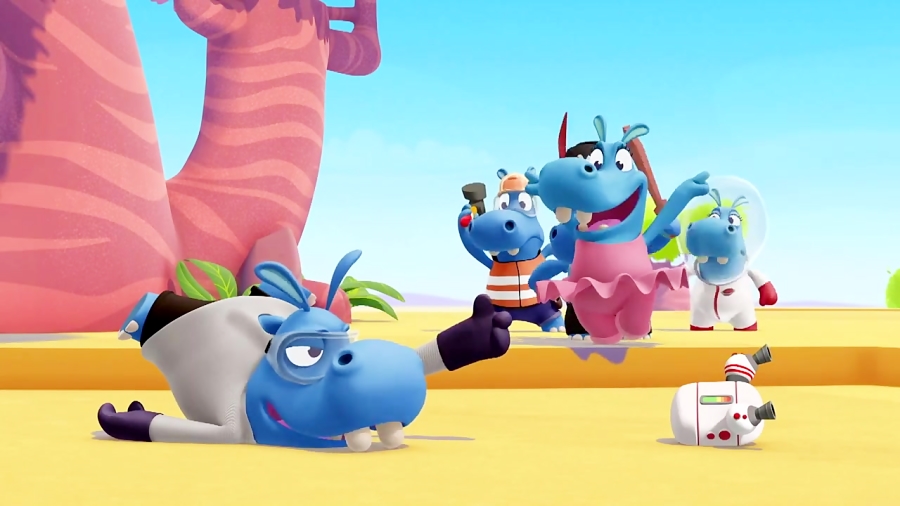 انیمیشن خانواده اسب آبی The Happos Family - فصل 2 قسمت 10